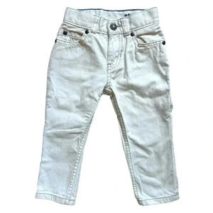 Carter’s Toddler Boy Ivory Carpenter Cargo Jeans 2T